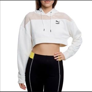 Puma Cropped Hoodie